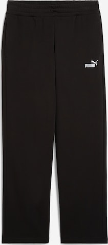 PUMA Loosefit Sportsbukser 'ESS No. 1' i sort: forside