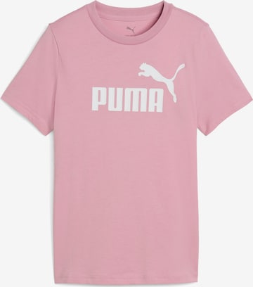 PUMA T-Shirt 'ESS No. 1' in Pink: Vorderseite
