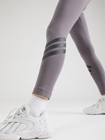 ADIDAS SPORTSWEAR Skinny Sports trousers 'Future Icons' in Grey