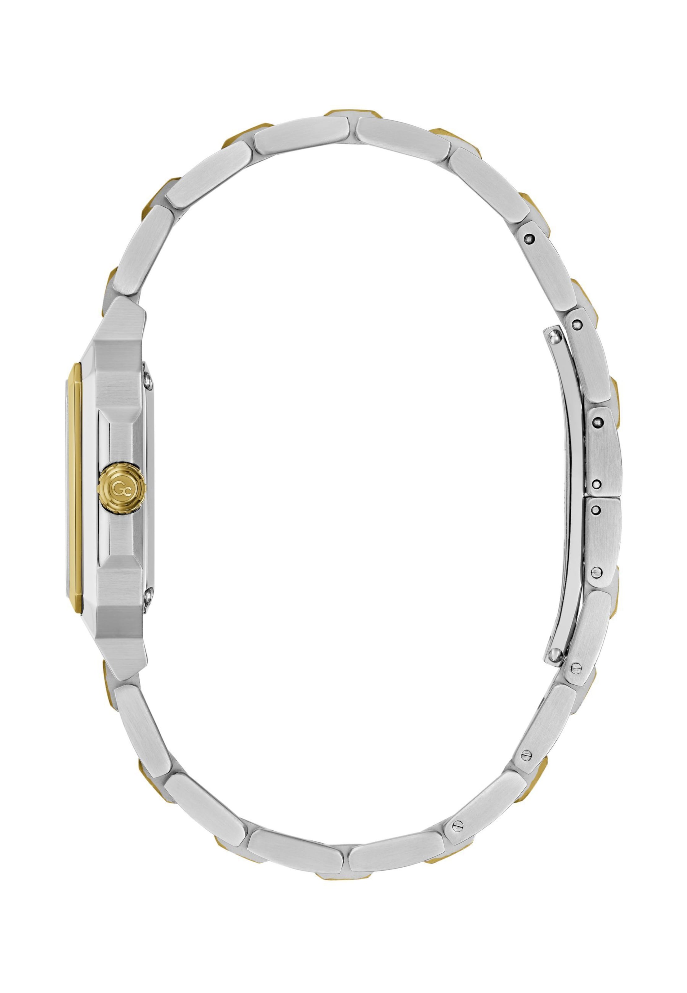 Gc Analogt ur i guld