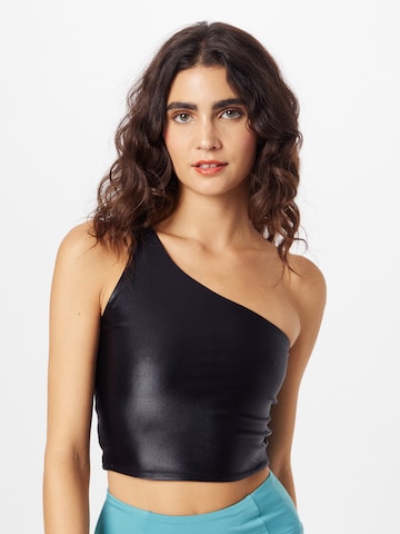 KORAL Top 'INFINITY' in Black: front