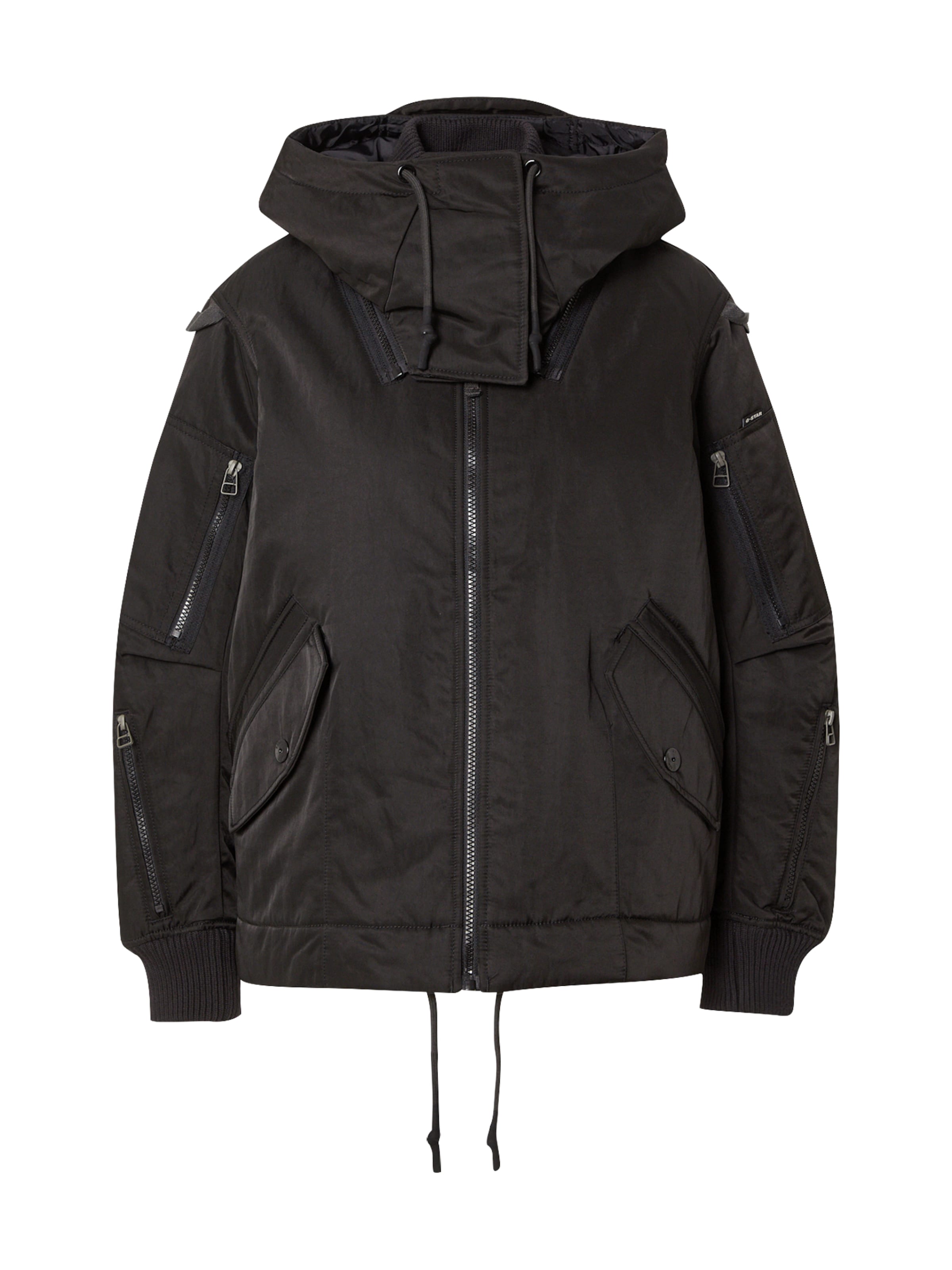 G-STAR Between-season jacket in Black: front
