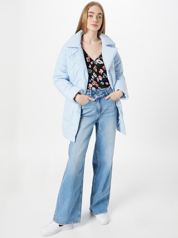 TOM TAILOR DENIM Top in Zwart