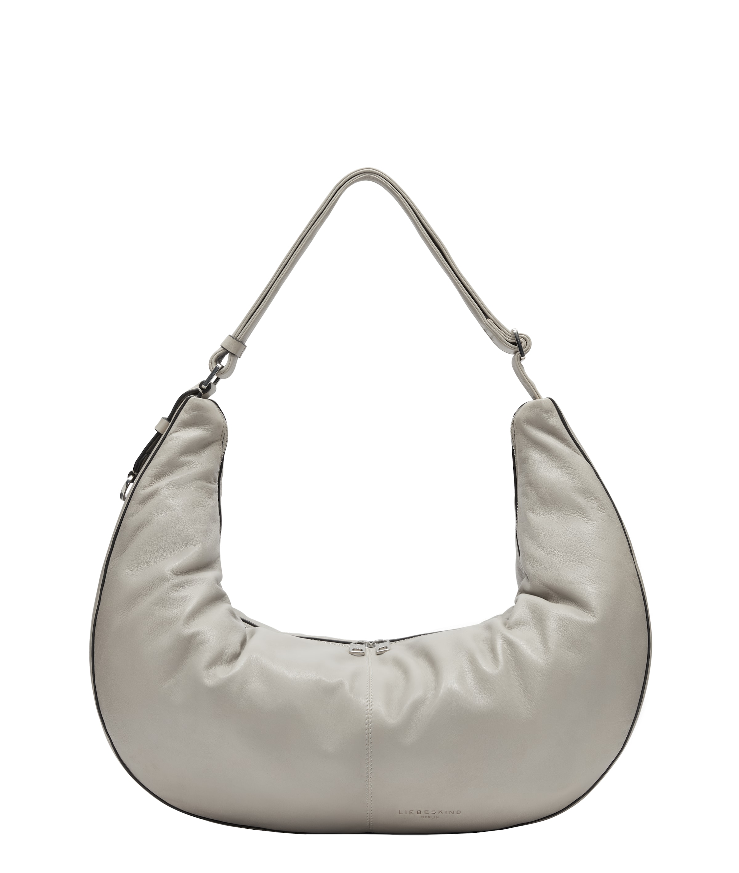Liebeskind Berlin Schoudertas in Grijs: voorkant