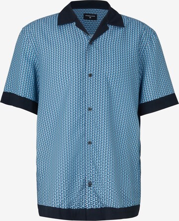 STRELLSON Button Up Shirt 'Cao' in Blue: front