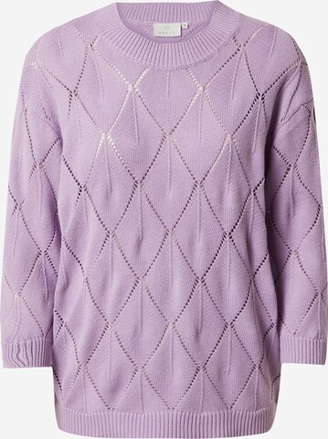 Kaffe Sweater 'Silia' in Purple: front