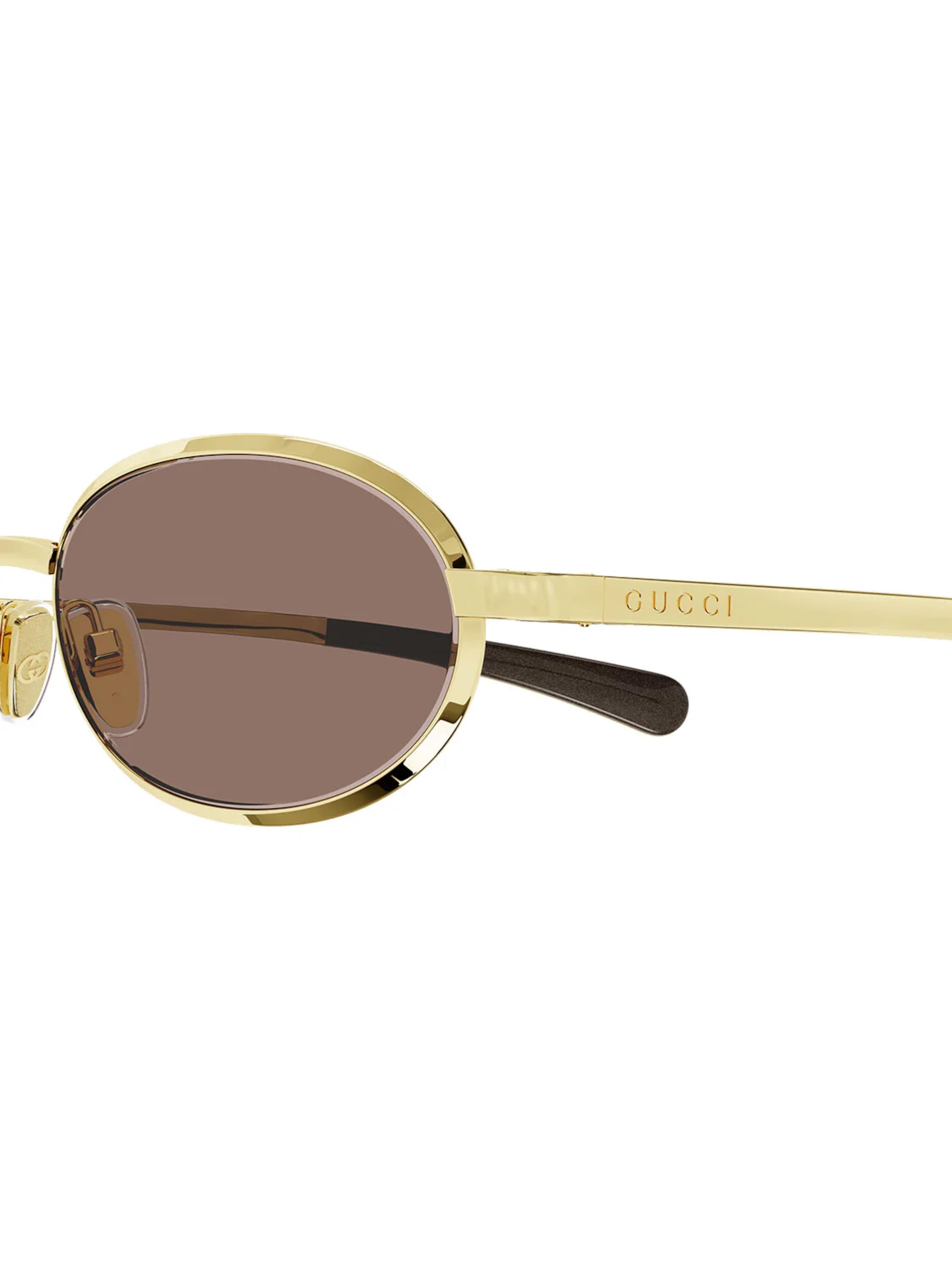 Gucci Zonnebril 'GG1942S 003' in Goud