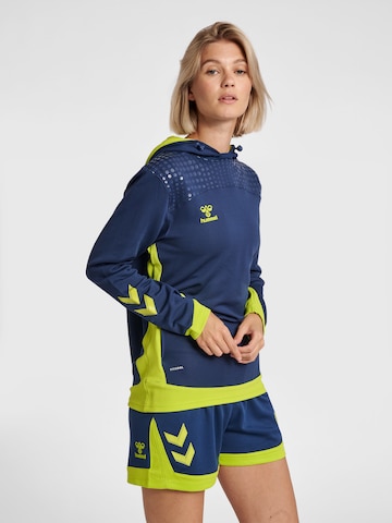 Hummel Sportsweatshirt 'Lead' in Blau: predná strana