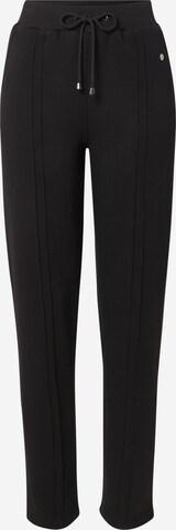 Guido Maria Kretschmer Women Regular Trousers 'Thekla' in Black: front