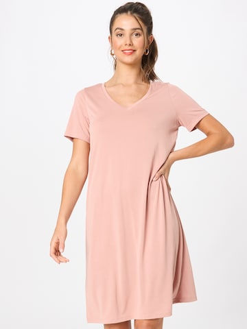 Robe 'Kamala' PIECES en rose : devant