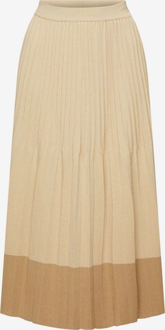 ESPRIT Skirt in Beige: front