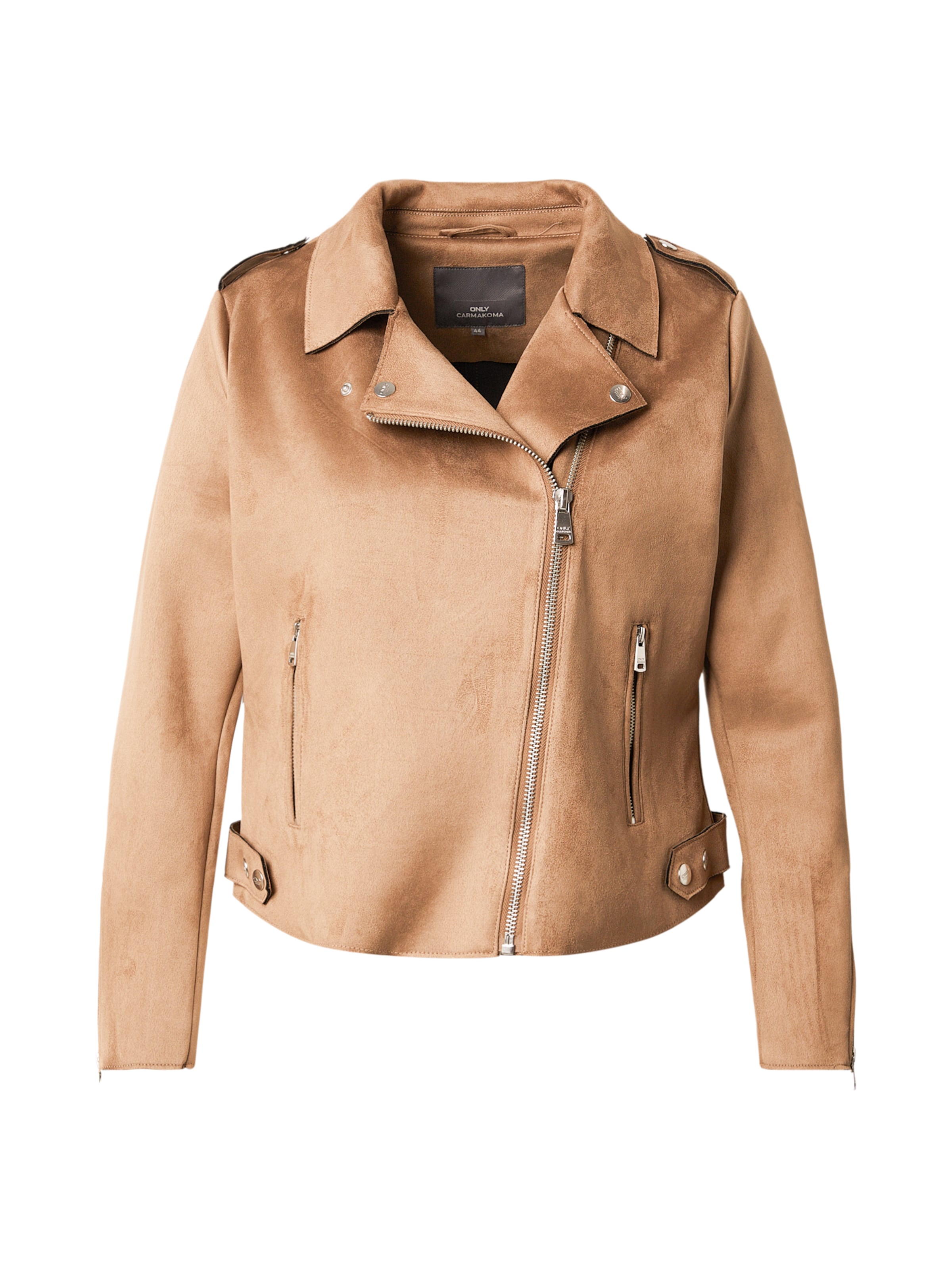 Veste mi-saison 'CARSHERRY' ONLY Carmakoma en marron : devant