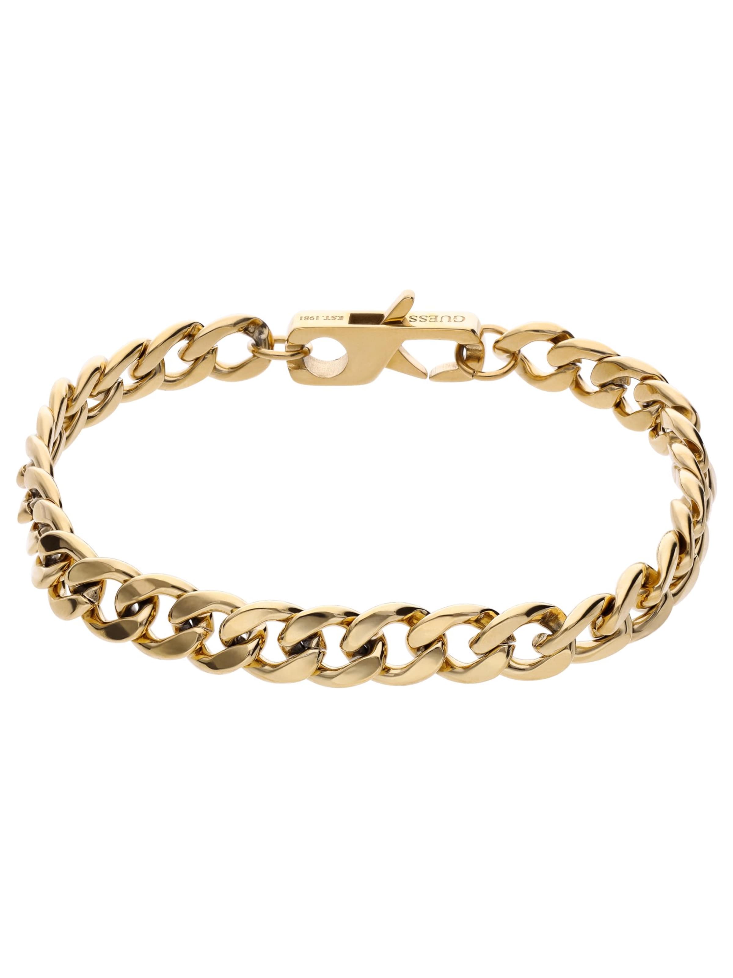 GUESS Armband 'Sportlich' in Goud: voorkant