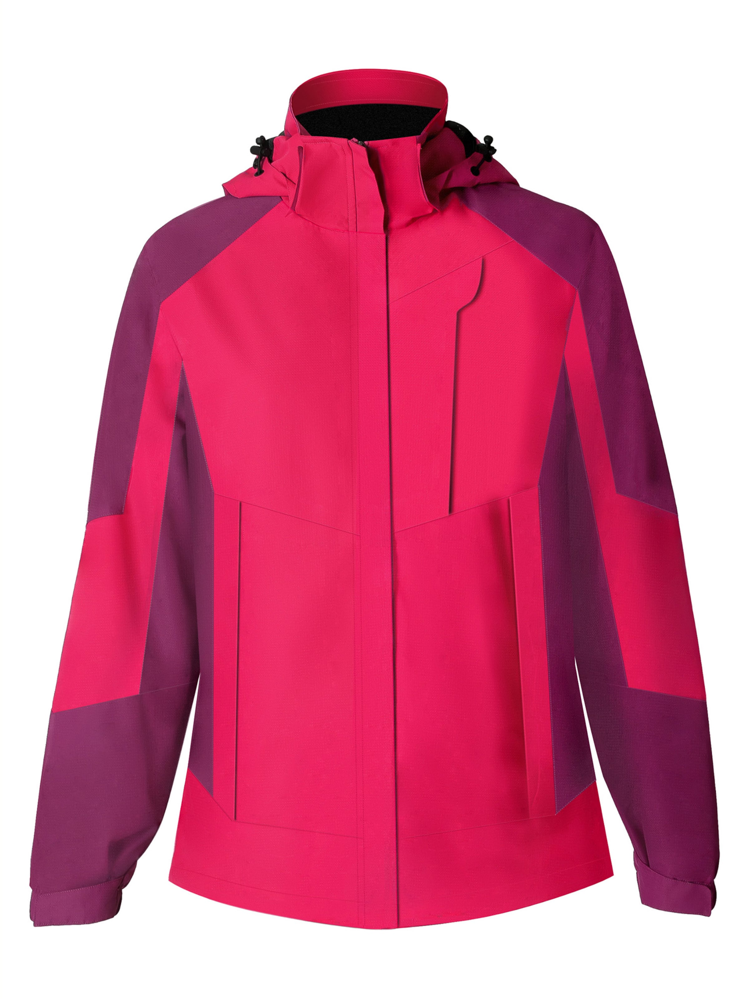 ATLASLAVA Outdoor Jacket 'Outdoor Jacket' in Pink: front