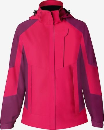 ATLASLAVA Outdoor Jacket 'Outdoor Jacket' in Pink: front