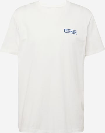 WRANGLER T-Shirt in Weiß: predná strana