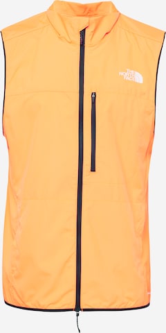 THE NORTH FACE Спортивная жилетка 'HIGHER RUN WIND VEST' в Оранжевый: спереди