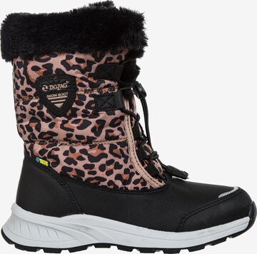ZigZag Snow Boots 'Wesend' in Brown