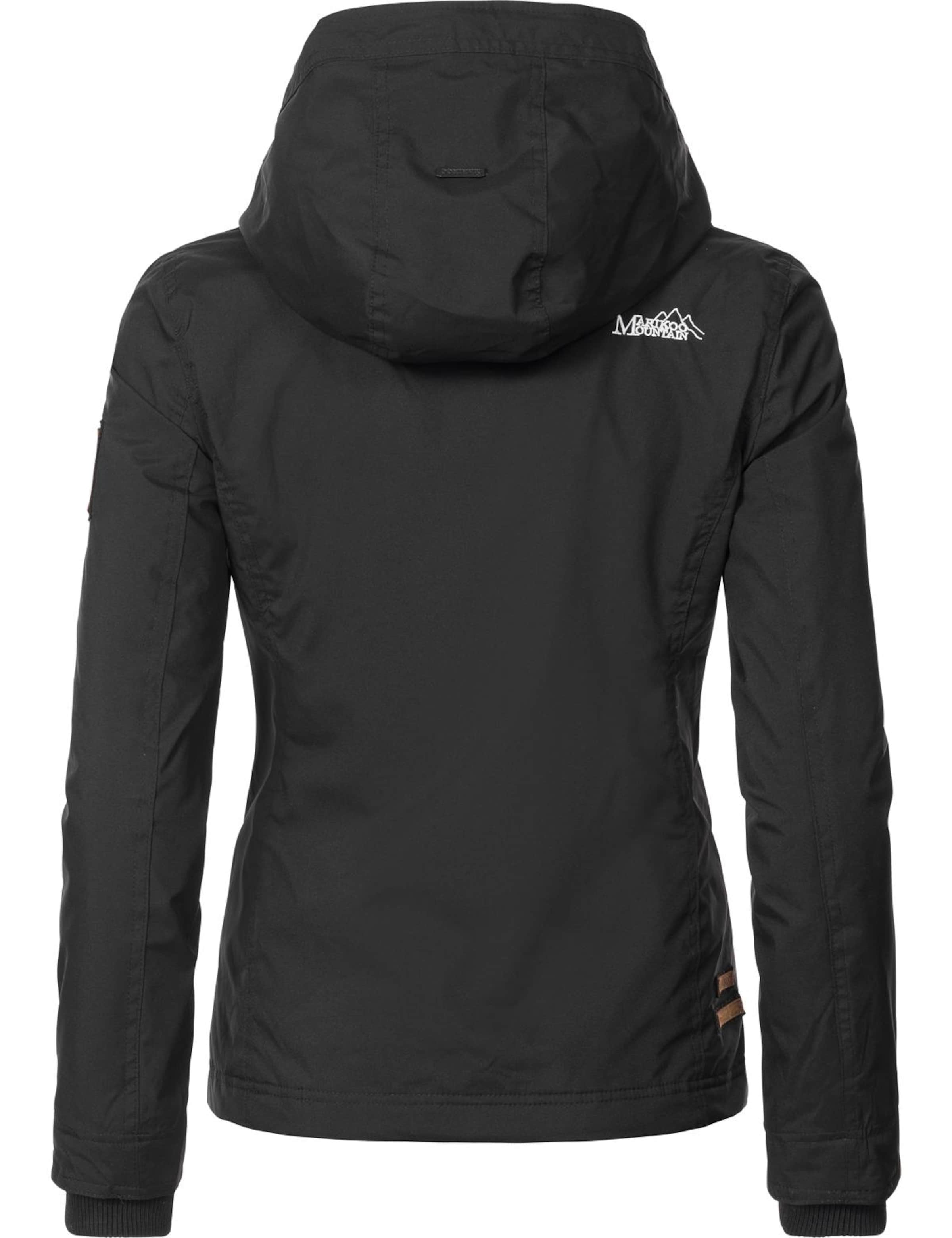 MARIKOO Funkčná bunda 'Erdbeere' - Čierna