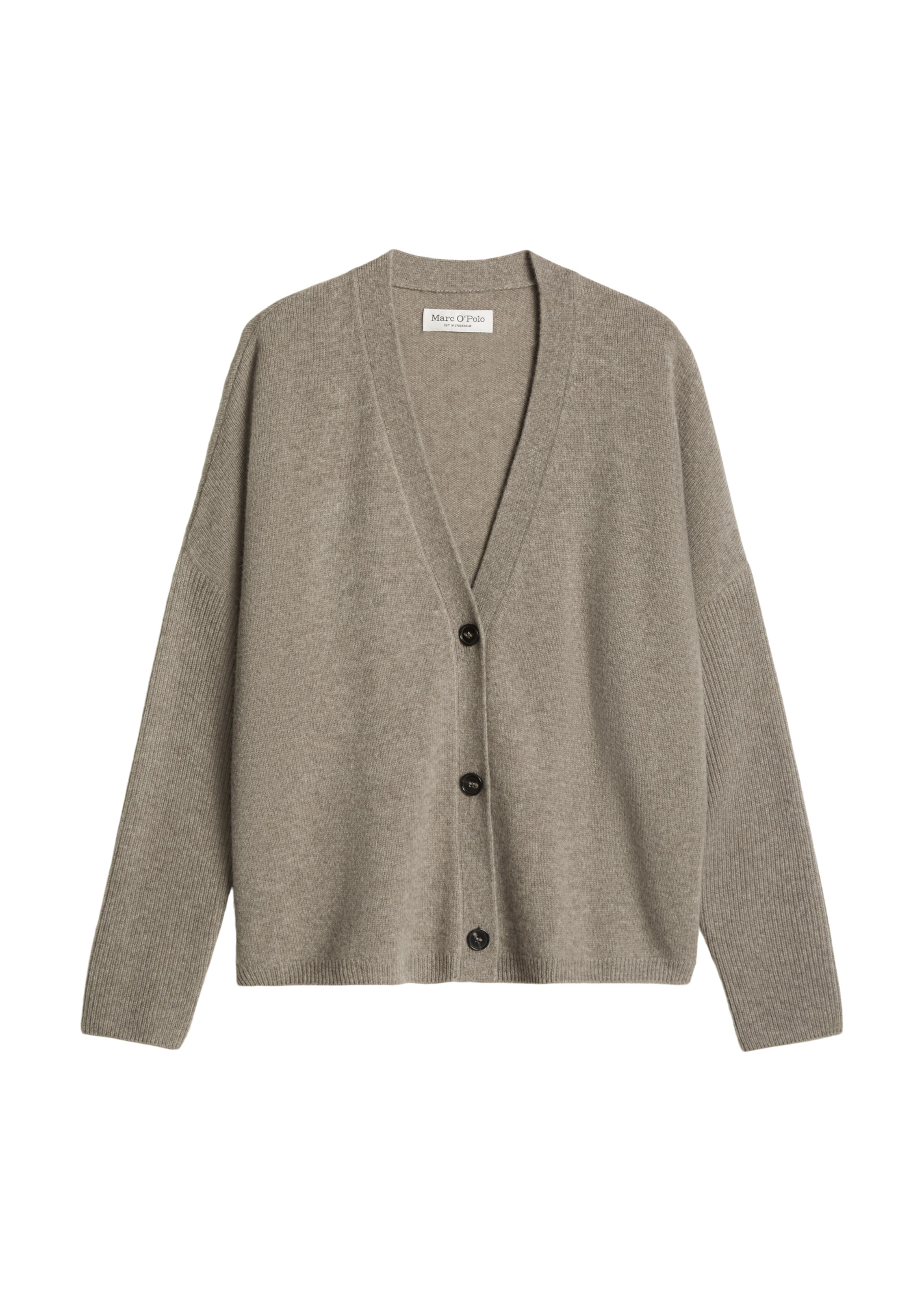 Marc O'Polo Strickjacke in Beige: Vorderseite