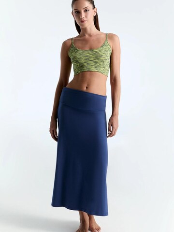 Leela COTTON Skirt in Blue