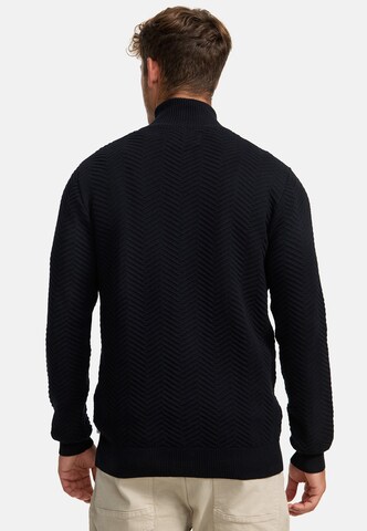 Kronstadt Strickjacke 'Carlo' in Schwarz
