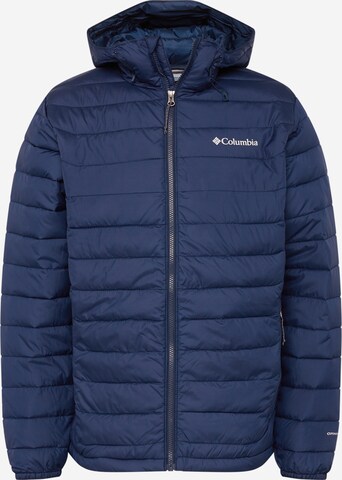 COLUMBIA Outdoorjas 'Powder Lite' in Blauw: voorkant