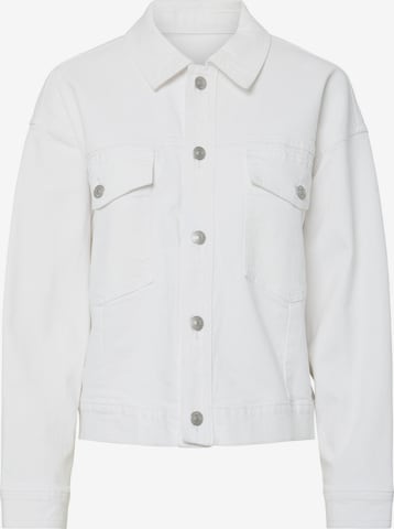 Veste mi-saison 'PCElma' PIECES en blanc : devant