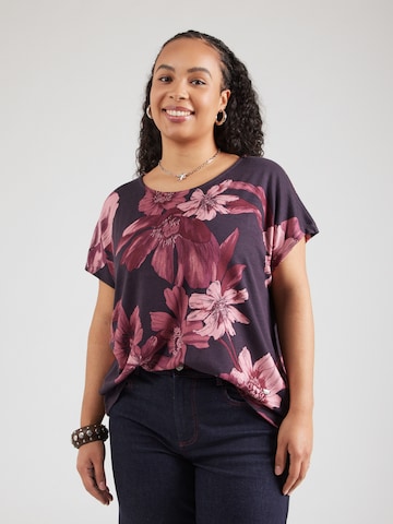 T-shirt 'Mi44chela' Z-One en violet : devant