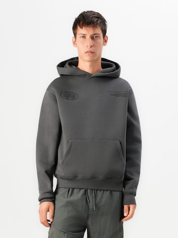 ALPHA INDUSTRIES - Sudadera en gris: frente