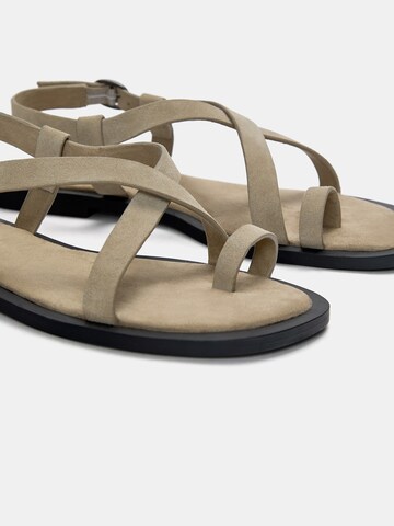 Séparateur d'orteils Pull&Bear en beige