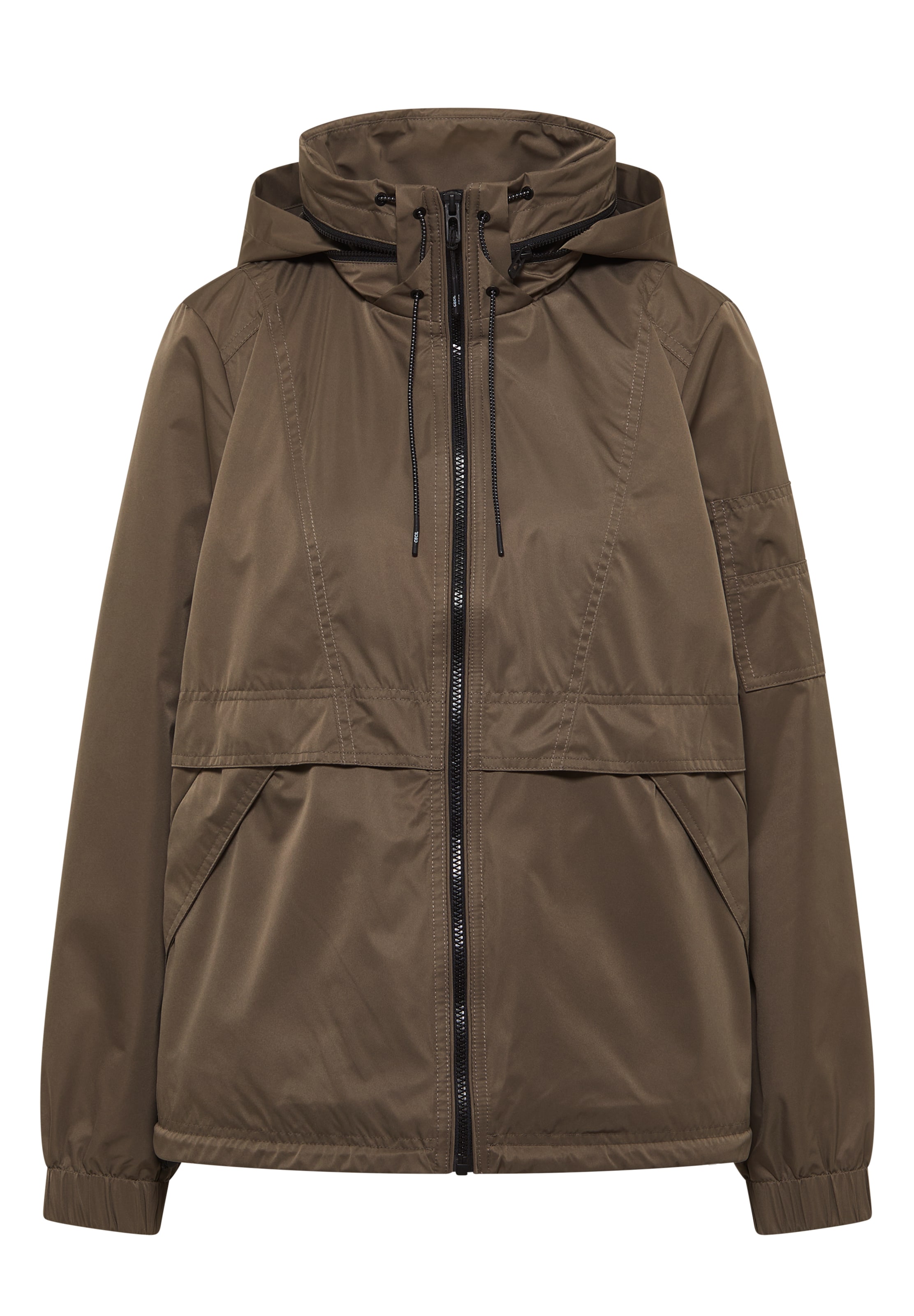 CECIL Funktionsjacke in Braun: Vorderseite