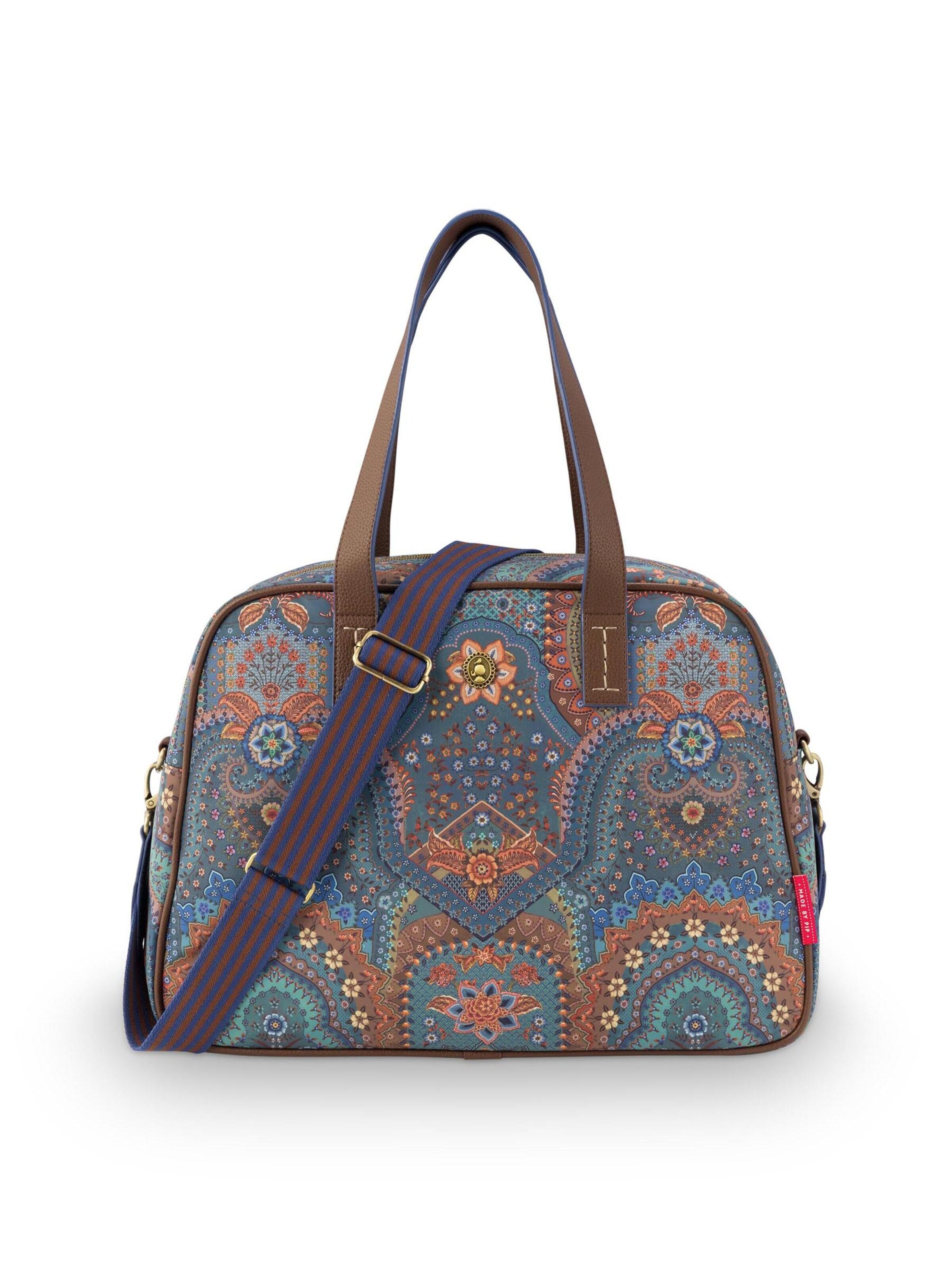 PIP STUDIO Weekend bag in Blue: front