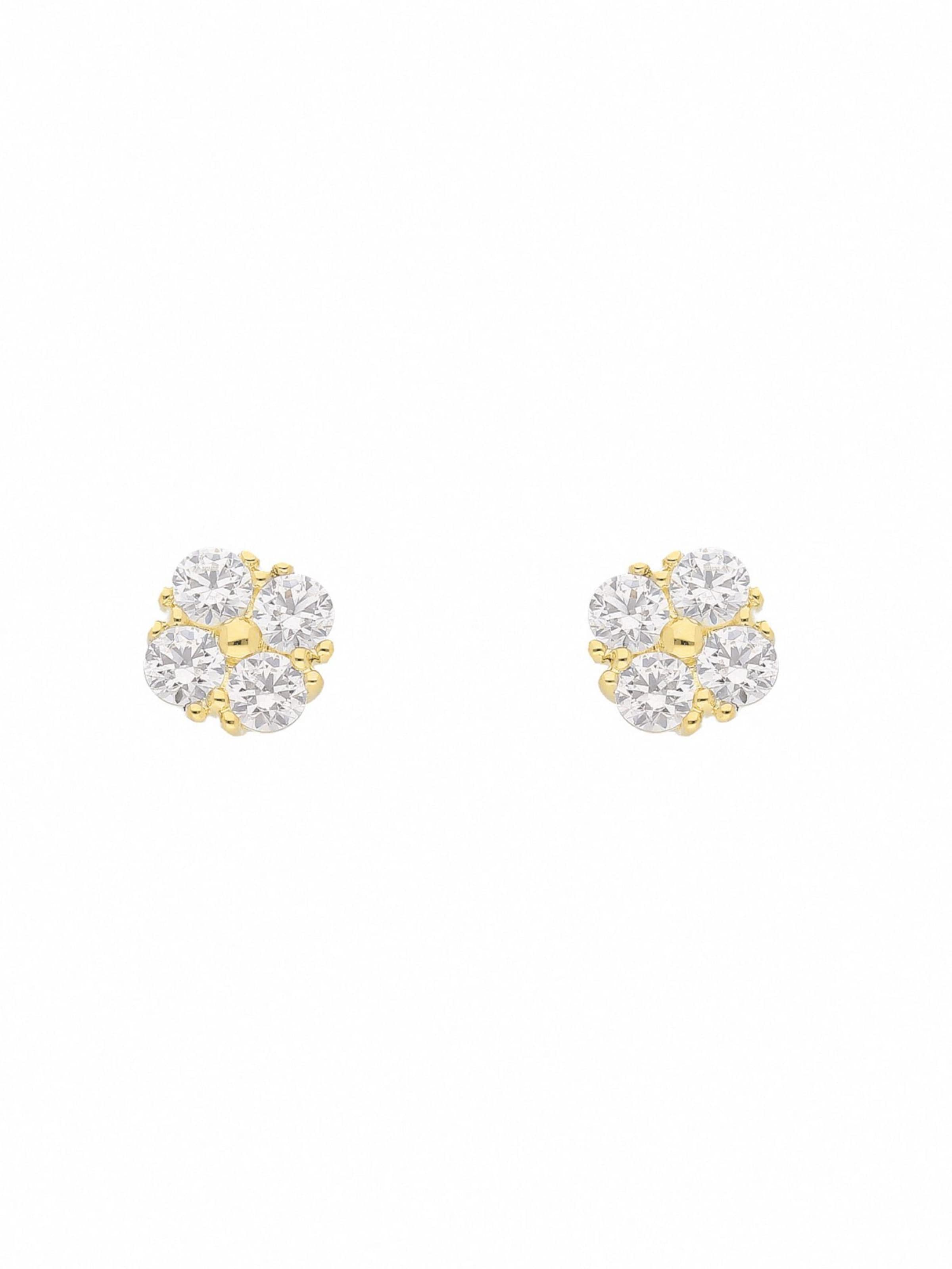 Adelia´s Earrings in Gold: front
