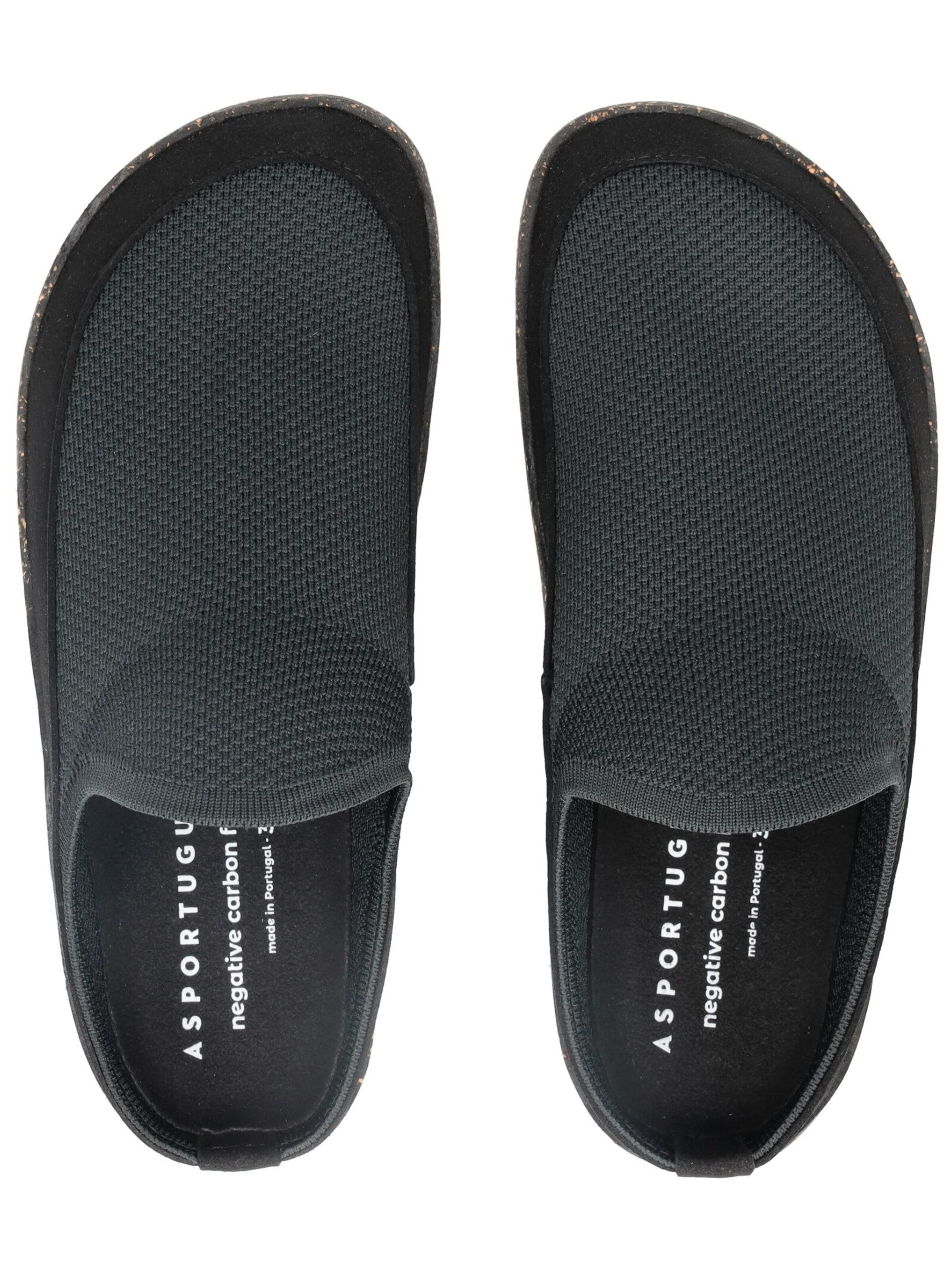 Asportuguesas Mules in Black