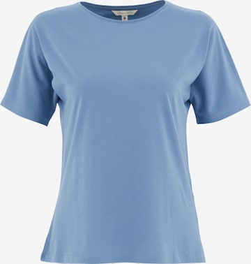 Organication T-Shirt in Blau: Vorderseite