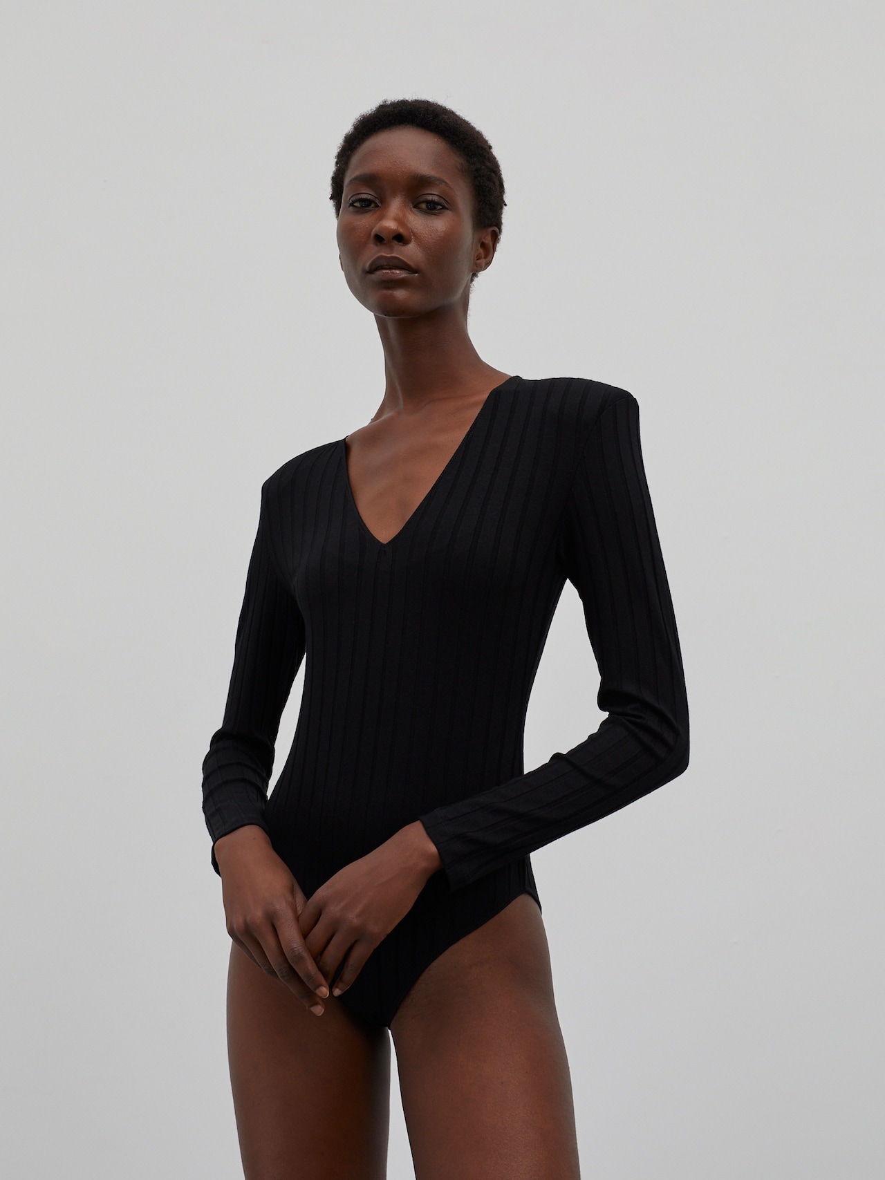 EDITED Produkte Shirtbody 'Luciana' schwarz