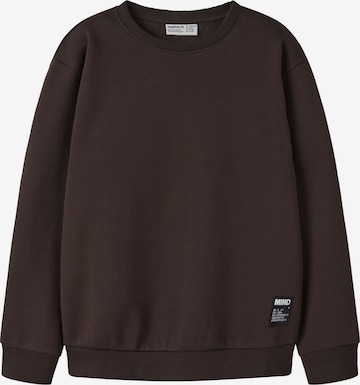 NAME IT - Sudadera en marrón: frente