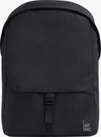 Got Bag Rucksack  'Easy Pack Buckle' in Schwarz: predná strana