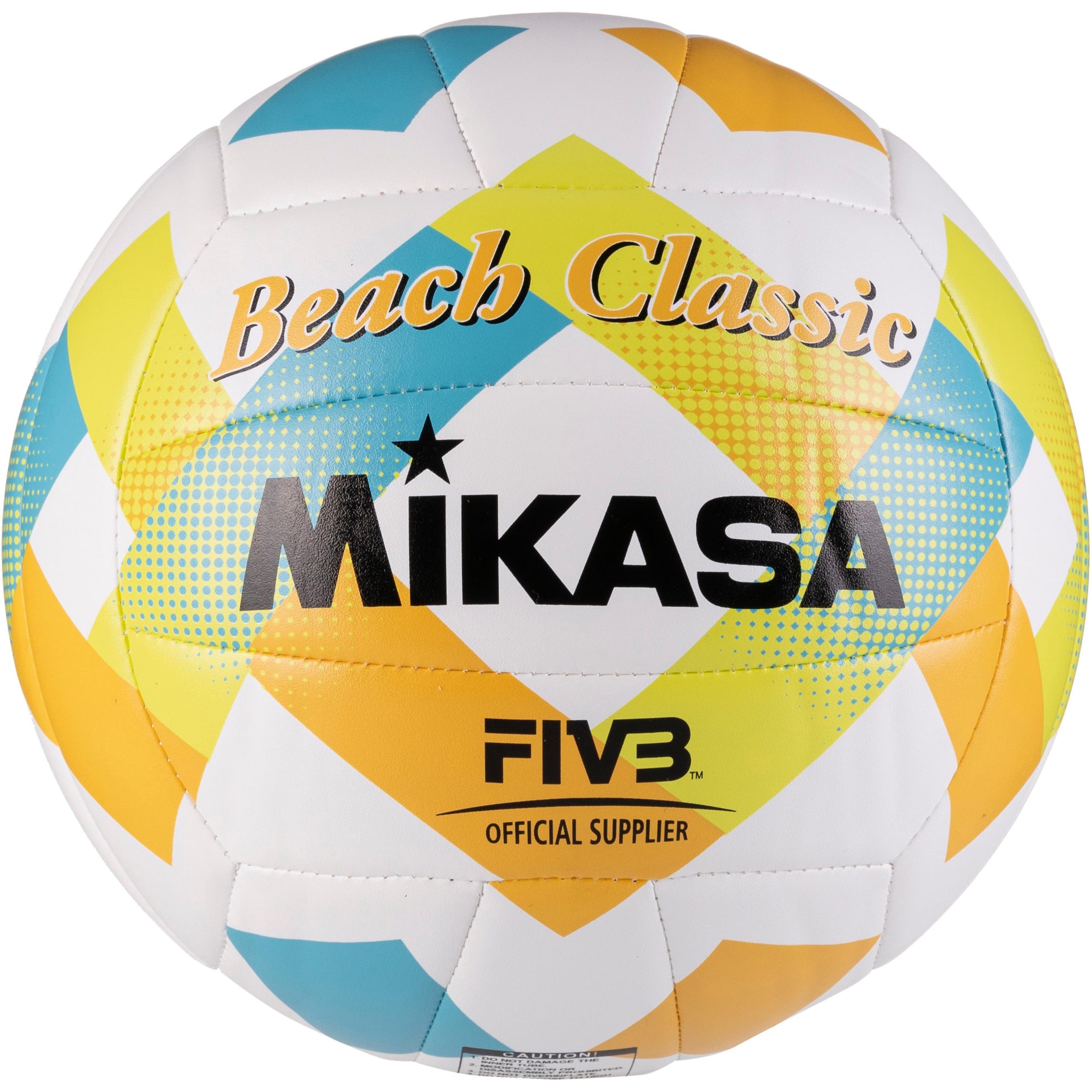 Mikasa Ball 'BV543C VXA LG Beach Classic' in White: front
