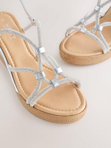 Next Sandaal 'Forever Comfort' in Zilver