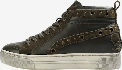 Scalpers Visoke tenisice u bazalt siva / kaki, Pregled proizvoda