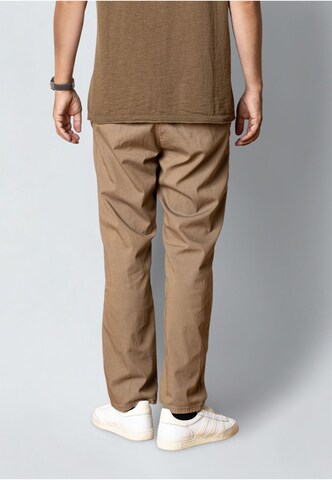 Clean Cut Copenhagen Regular Chinohose 'Marseille' in Braun