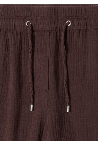 CECIL Wide Leg Hose in Braun