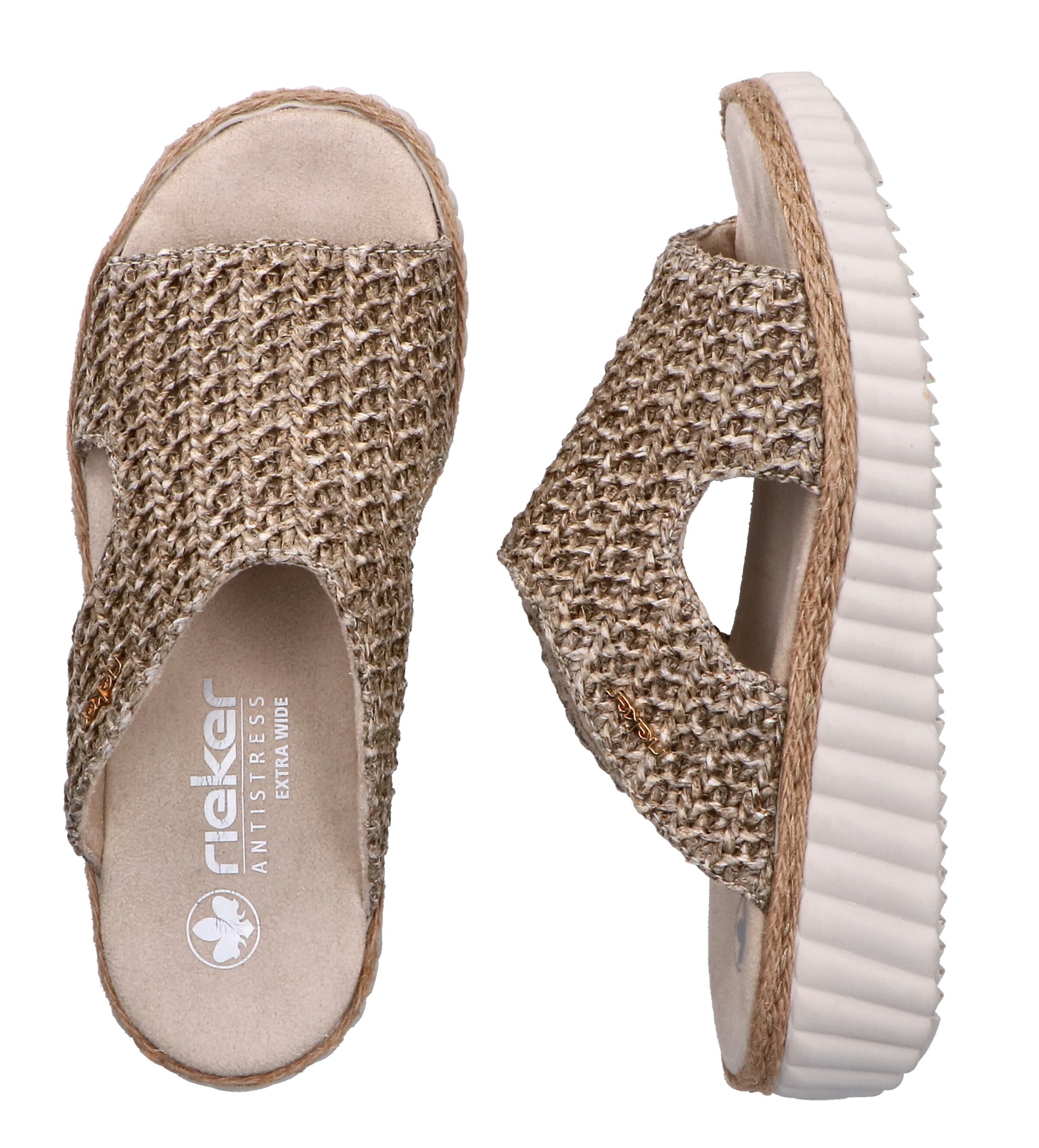 Rieker Mules in Beige