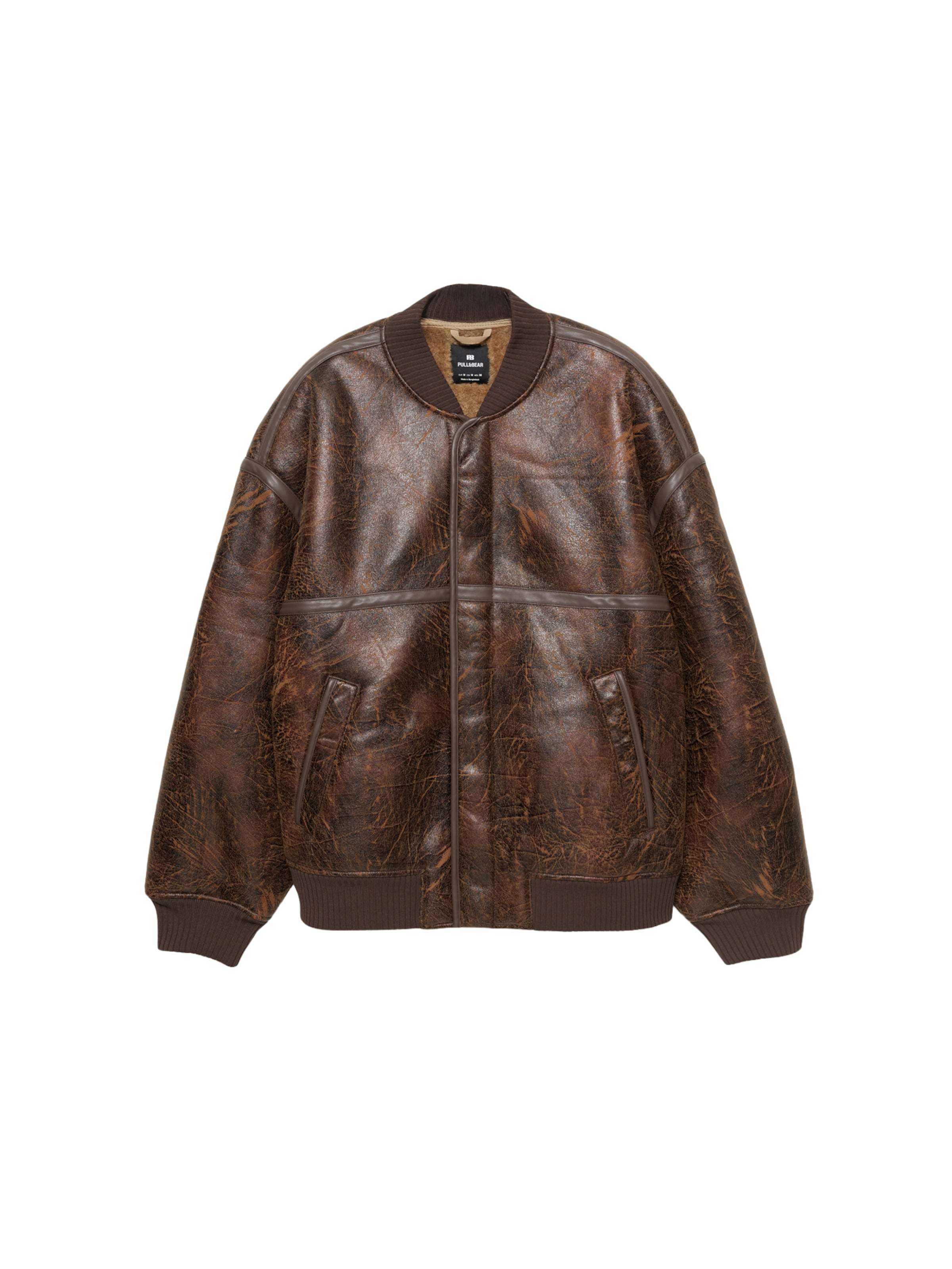 Pull&Bear Övergångsjacka i brun: framsida