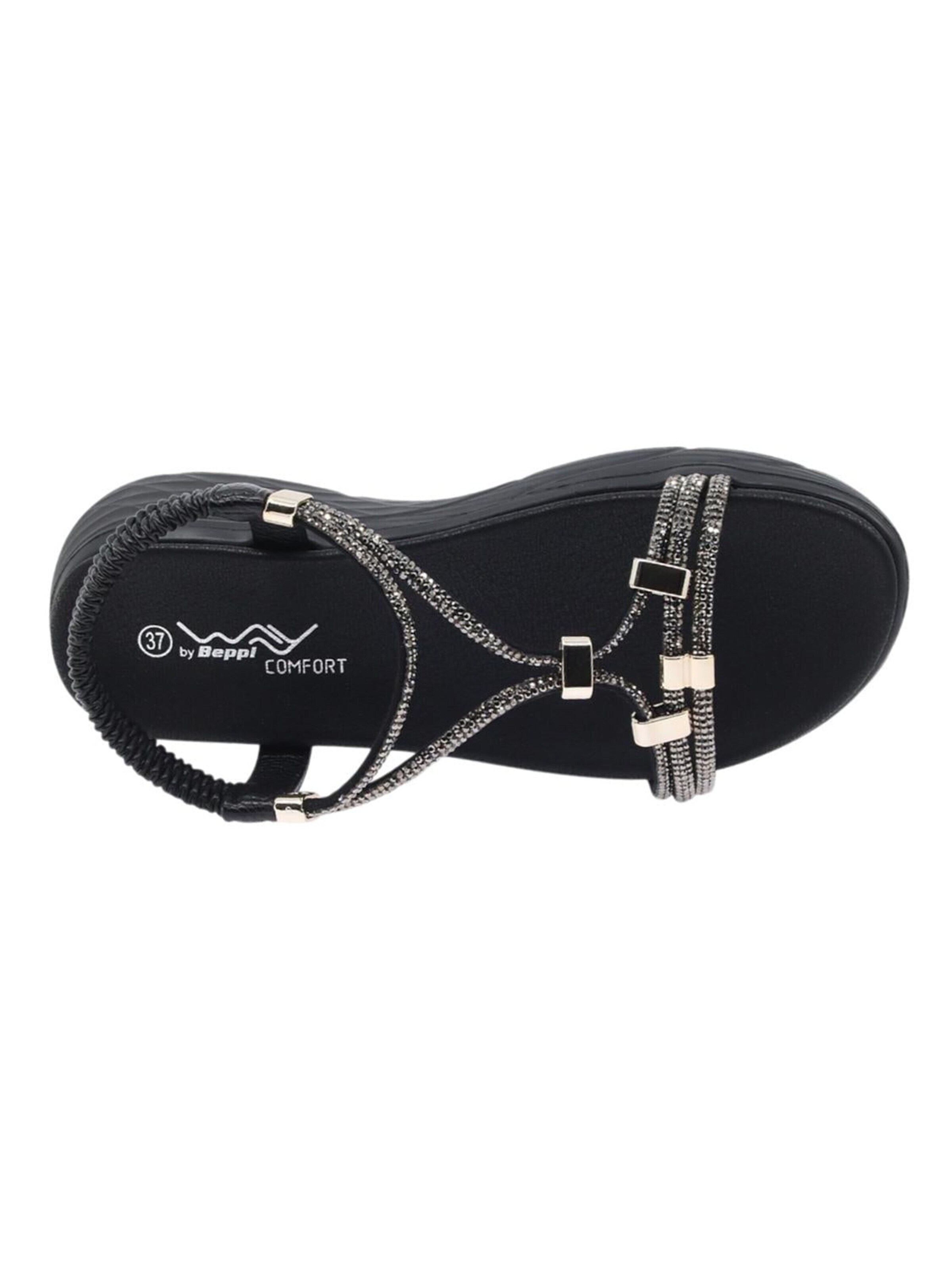 Beppi Sandals 'Casual Sandal' in Black