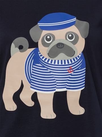 T-shirt Franco Callegari en bleu