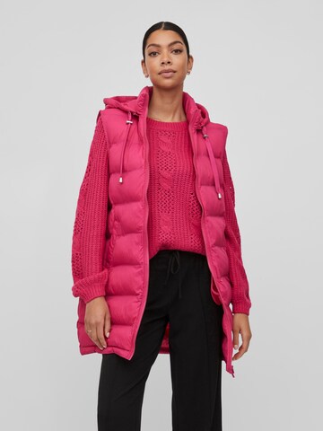 VILA Bodywarmer 'Trish' in Roze: voorkant