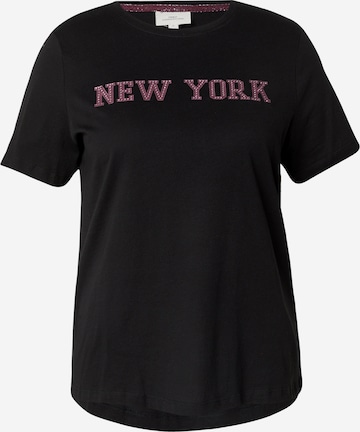 ONLY Carmakoma Paita 'CARZAFIRO' värissä musta: etupuoli